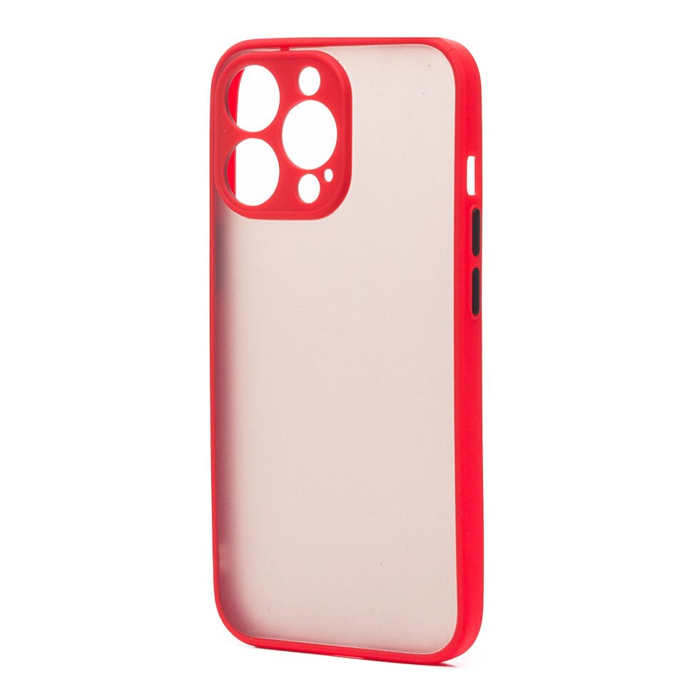 Накладка PC041 для Apple iPhone 13 Pro (red/black)