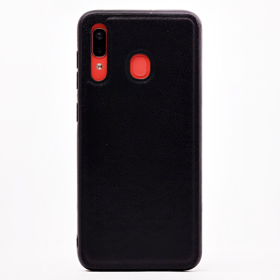 Накладка SC165 Samsung A205 Galaxy A20 черная