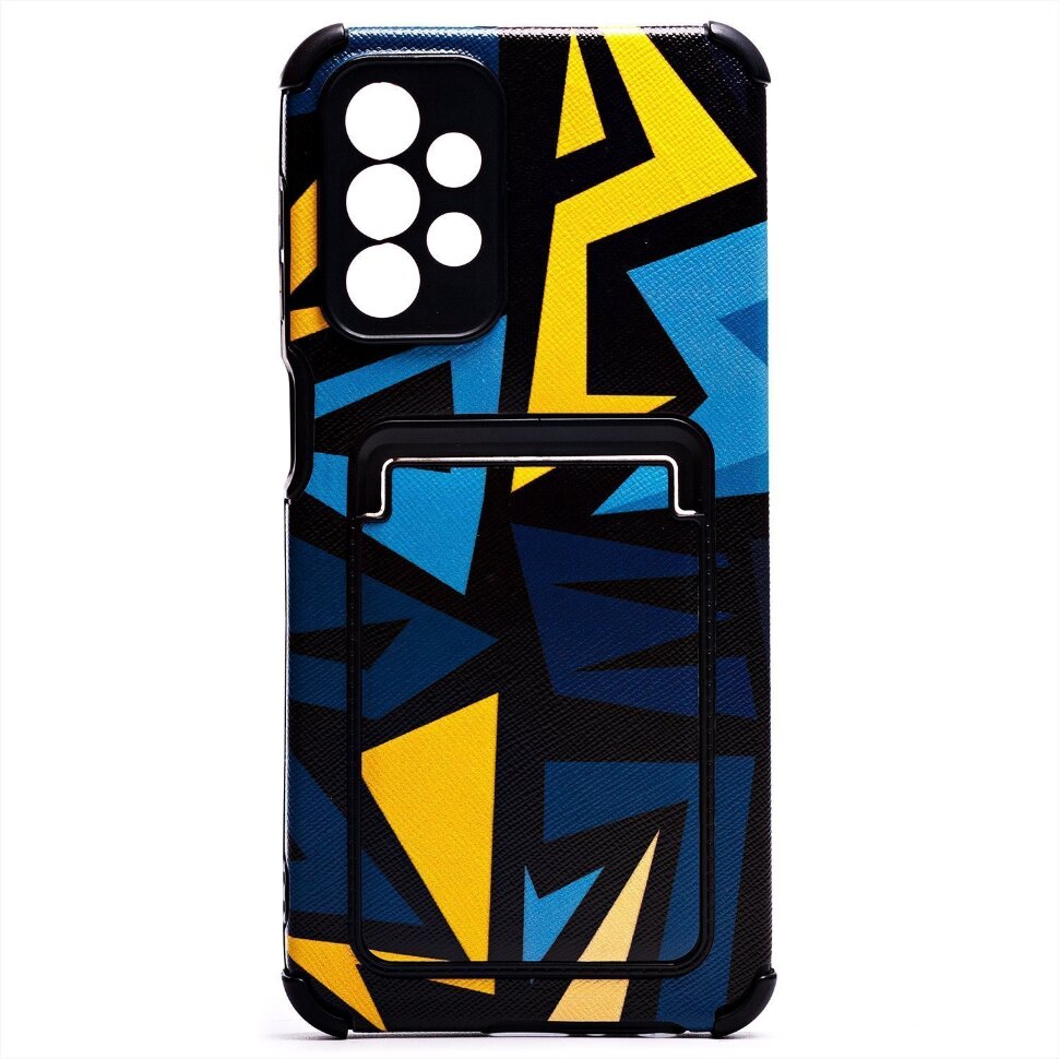 Накладка SC284 Samsung A235 Galaxy A23 4G с визитницей (002)