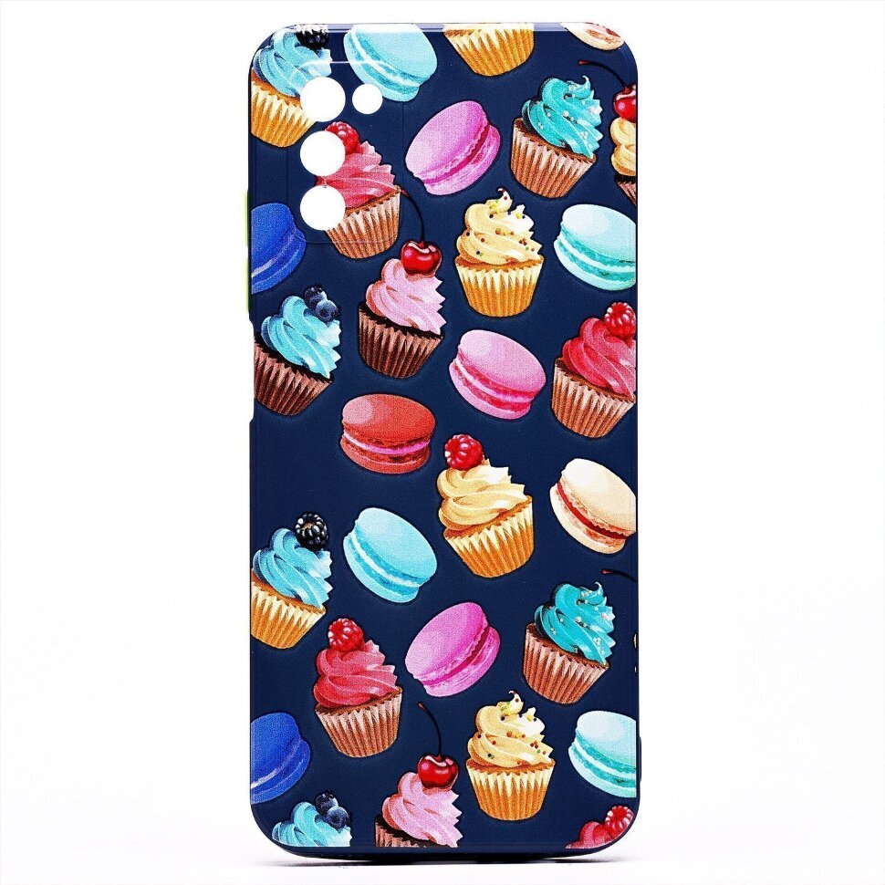 Накладка SC256 Samsung A037 Galaxy A03s (001) черная