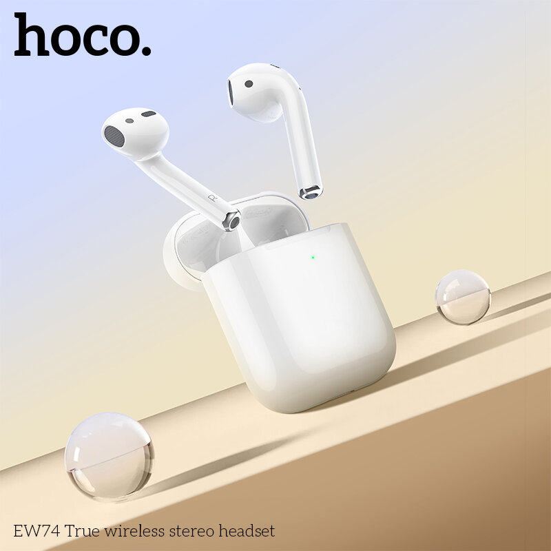 Наушники Bluetooth HOCO EW74 TWS, белые