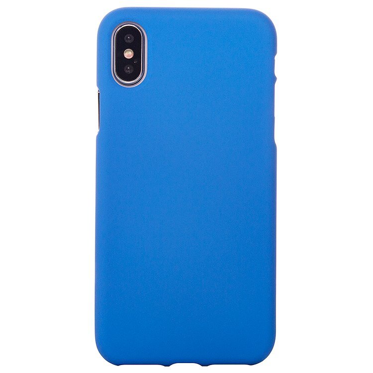 Накладка SC092 Neon iPhone X синяя