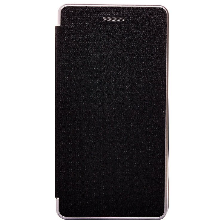 Чехол-книга Brera Like Me (Top-Fashion) для Samsung J120 Galaxy J1 2016 черная с черным ободком