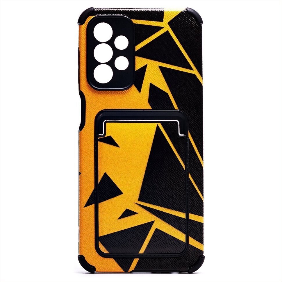 Накладка SC284 Samsung A235 Galaxy A23 4G с визитницей (003)