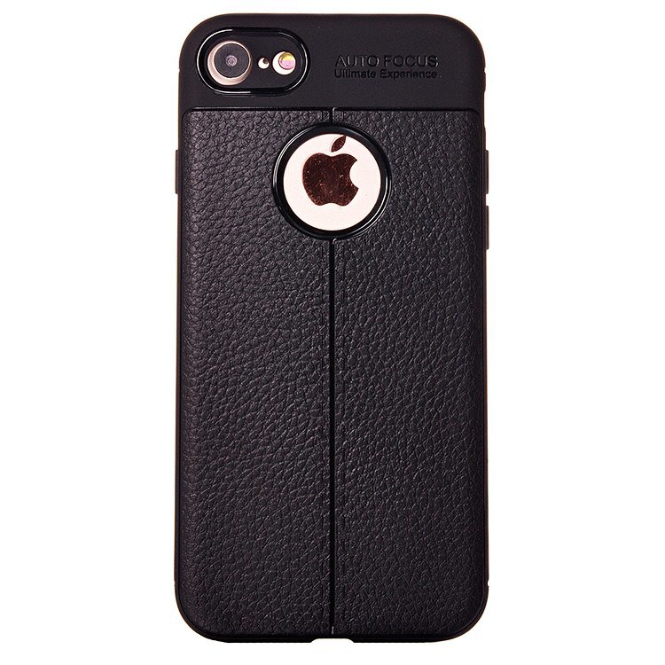 Накладка The Ultimate experience Leather iPhone 7 черная