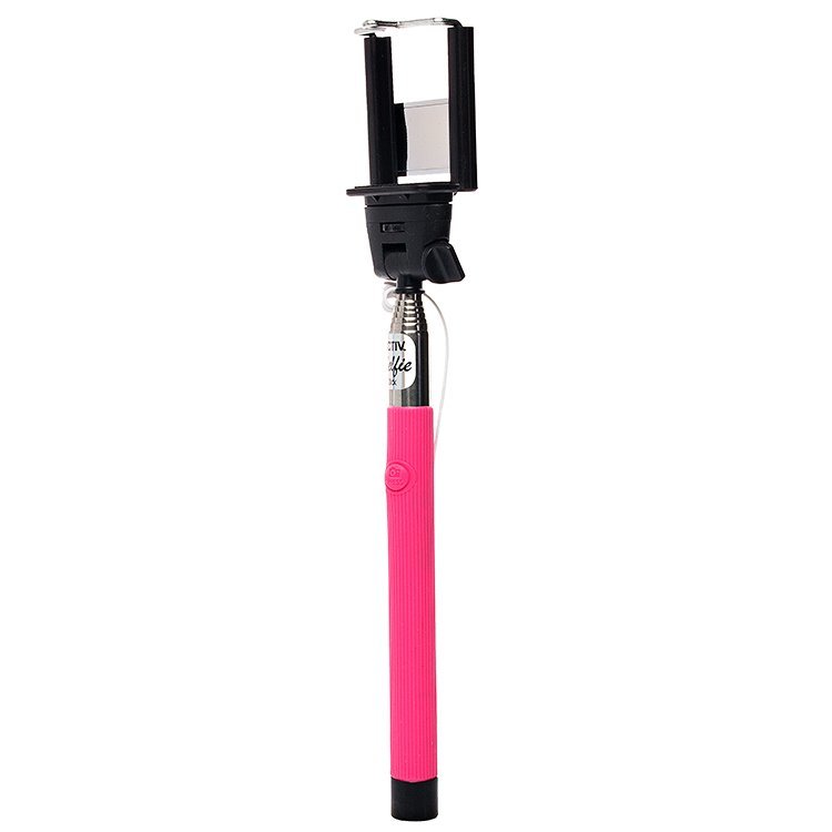 Селфи штатив Activ Monopod 201 с зеркалом розовый