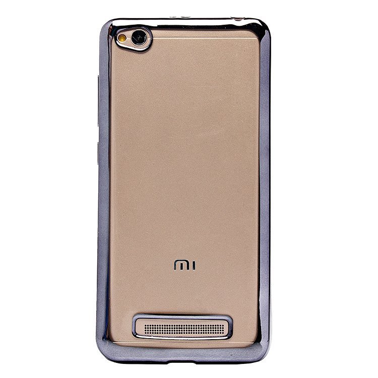 Накладка силиконовая  Xiaomi Redmi 4A ОБОДОК черный