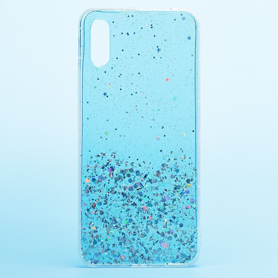 Накладка SC223 Xiaomi Redmi 9A (light blue)
