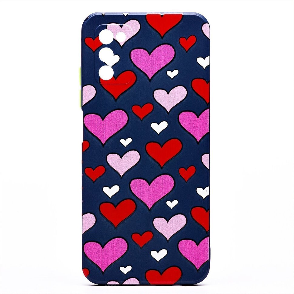 Накладка SC256 Samsung A037 Galaxy A03s (003) черная
