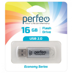 Perfeo USB 16GB E01 Silver