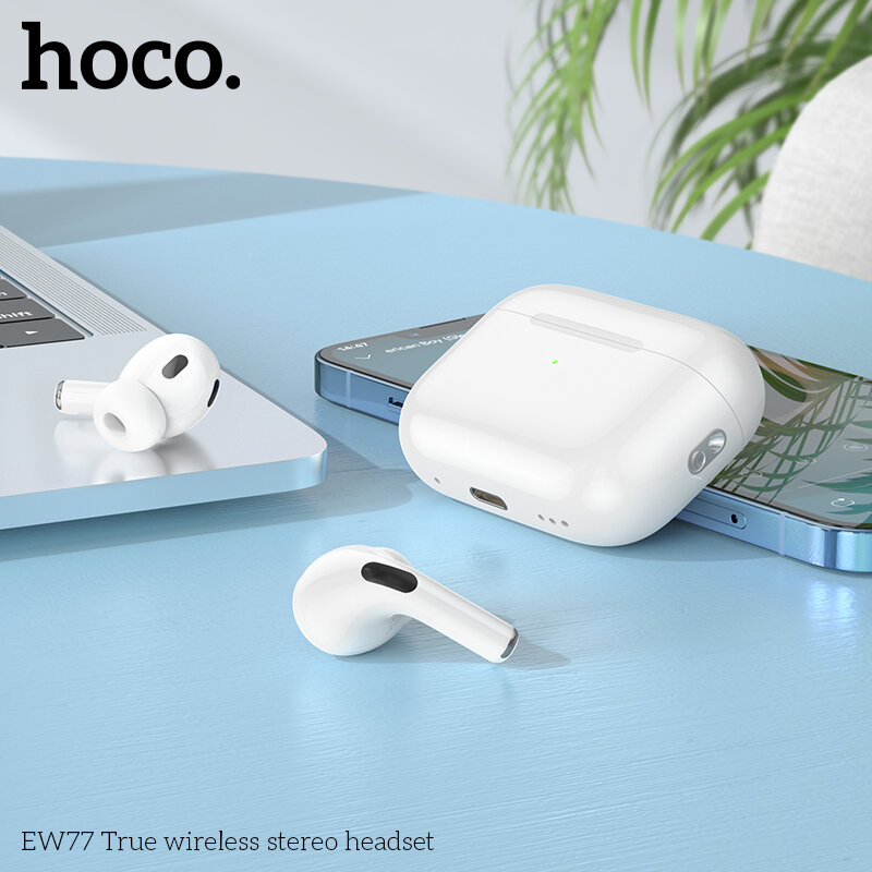 Наушники Bluetooth HOCO EW77 TWS, белые