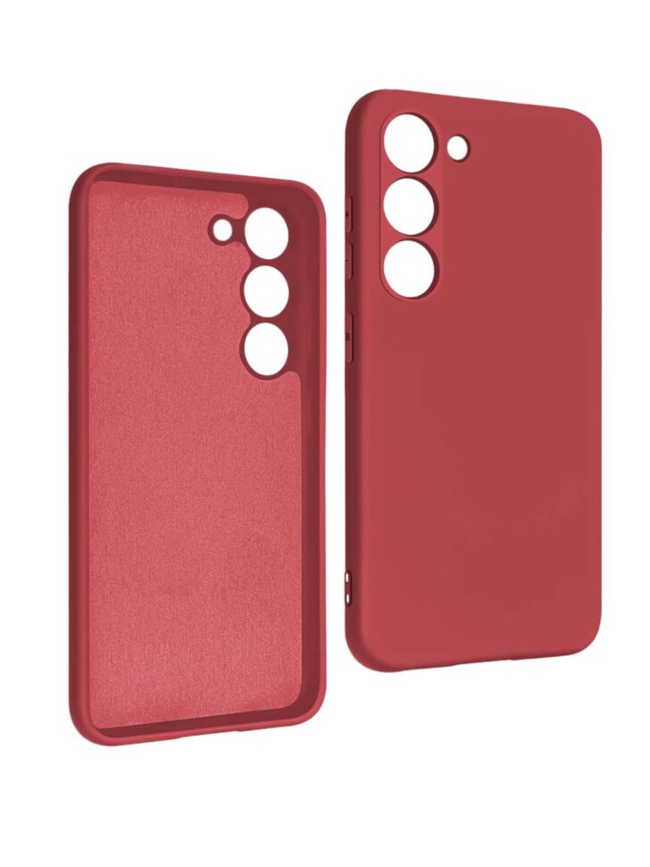 Накладка Silicon Cover NANO Samsung A16, вишневый