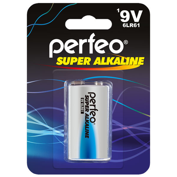 Perfeo Крона 6LR61 9V/1BL алкалиновая