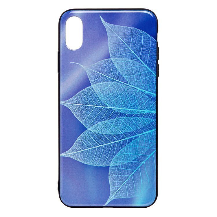 Накладка PC028 iPhone XS MAX Листья (005)