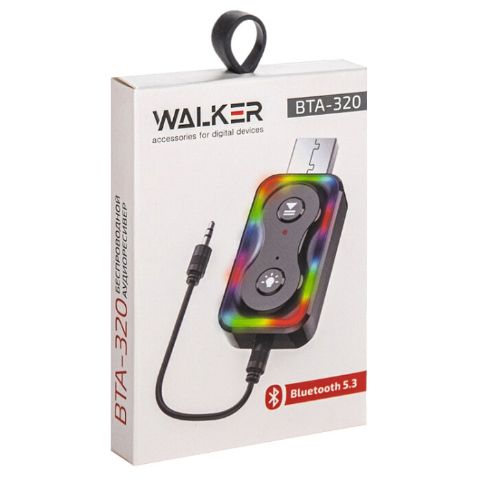 Беспроводной аудиоресивер WALKER BTA-320 AUX - Bluetooth