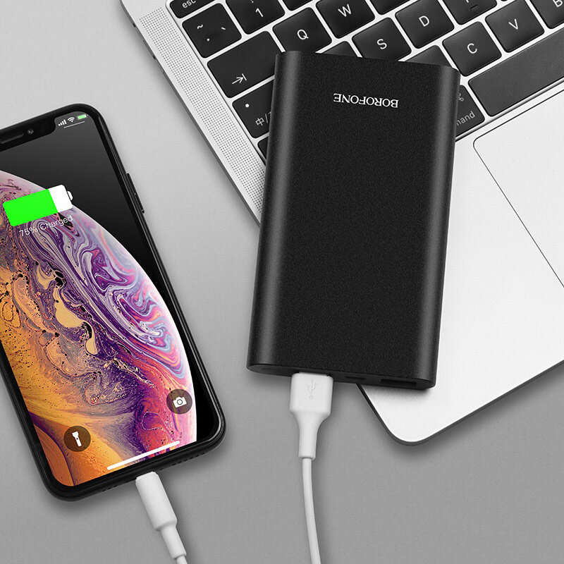 Внешнее ЗУ Power Bank BOROFONE BT19 Universal 10000mAh черное