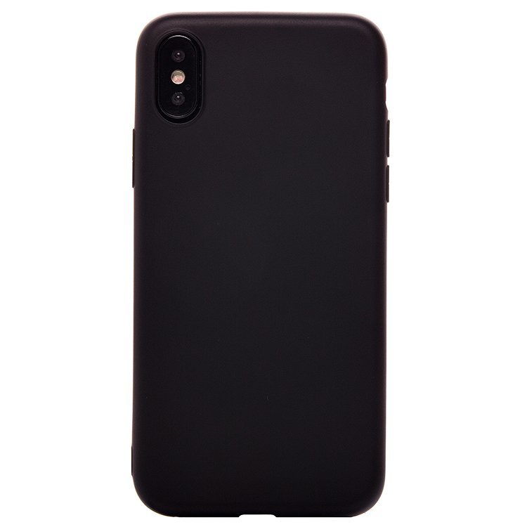 Накладка SC035 Soft Touch iPhone X черная