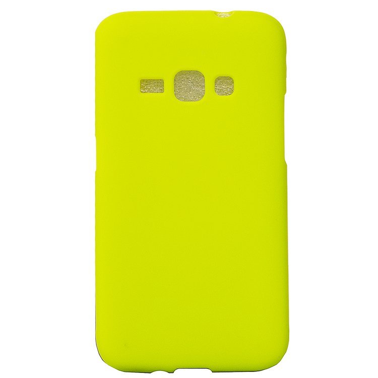 Накладка SC092 Neon Samsung J120 Galaxy J1 2016 желтая