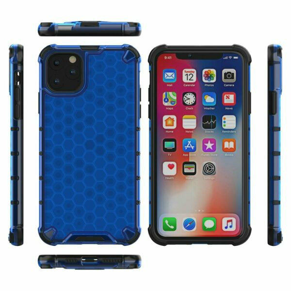 Накладка ударопрочная Honeycomb iPhone 11 Pro (blue)