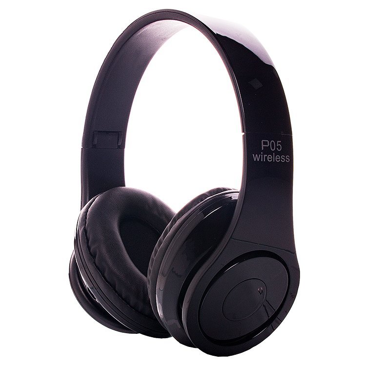 Наушники полноразмерные BLUETOOTH P-05 черные
