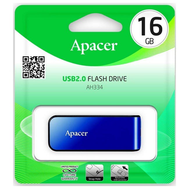 Apacer USB 16GB AH334 Blue