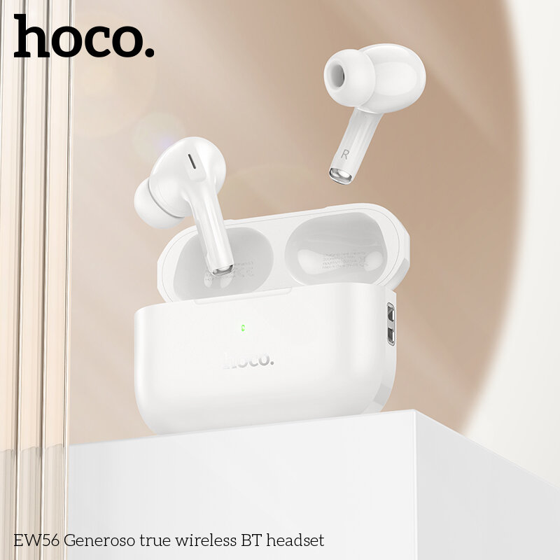 Наушники Bluetooth HOCO EW56 Generoso TWS, белые