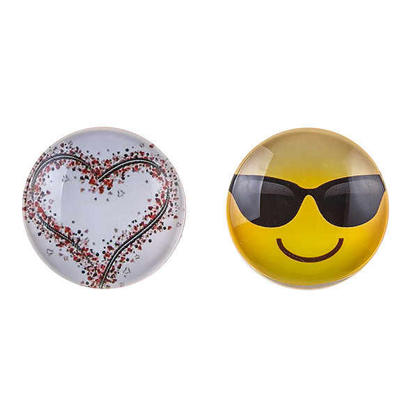Держатель для телефона POPSOCKETS на палец стеклянный Smile