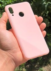 Накладка TPU МАТОВАЯ Huawei Honor 9С розовая