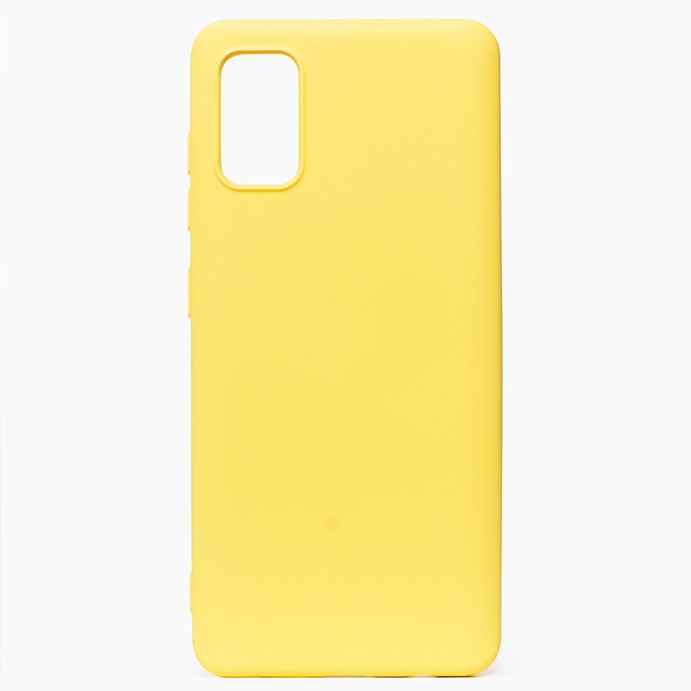 Накладка Activ Full Original Design для Samsung A415 Galaxy A41 (yellow)