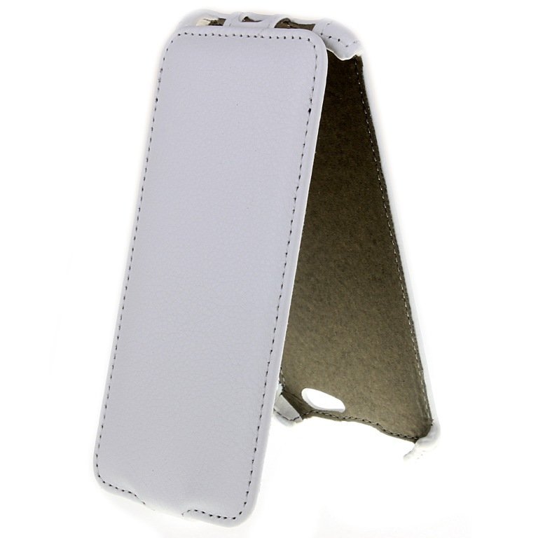 Чехол-флип кожзам Apple iPhone 6 белый