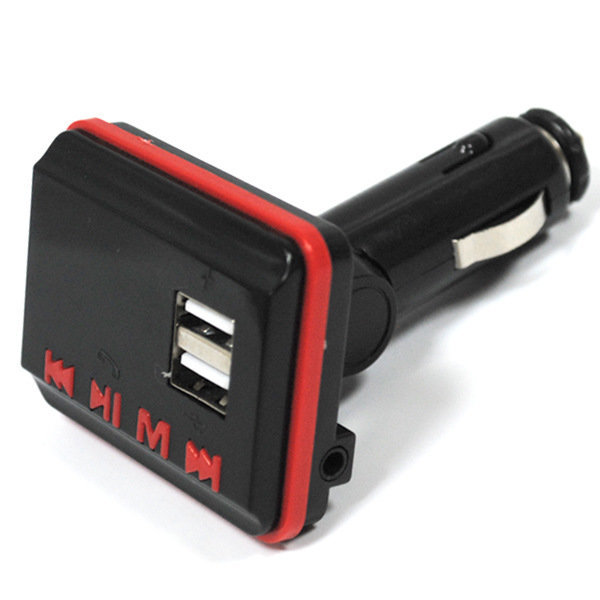 FM-модулятор MicroSD/2 USB/AUX пульт КСZ-860