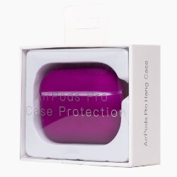 Чехол Soft touch  для кейса AirPods Pro, violet