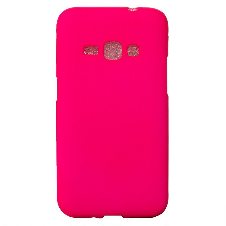 Накладка SC092 Neon Samsung J120 Galaxy J1 2016 розовая