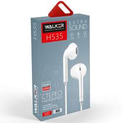 Гарнитура MP3 WALKER H535 белая