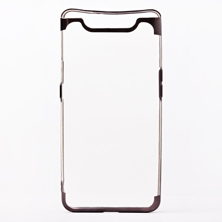 Накладка SC152 Samsung A805 Galaxy A80 черный ободок