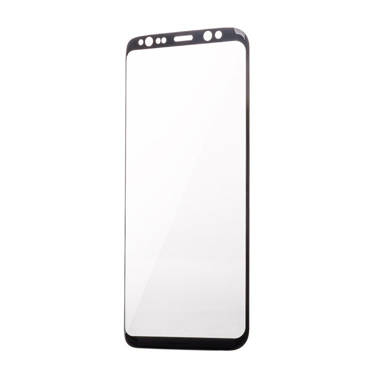 Стекло защитное 3D на дисплей Samsung S8 Plus черное