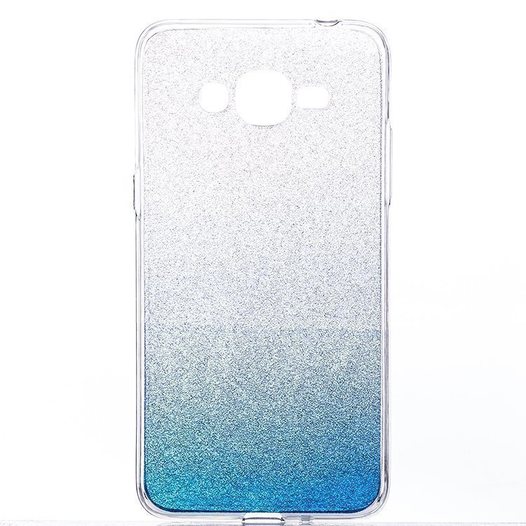 Накладка силиконовая Glamour Samsung G532 Galaxy J2 Prime blue/silver
