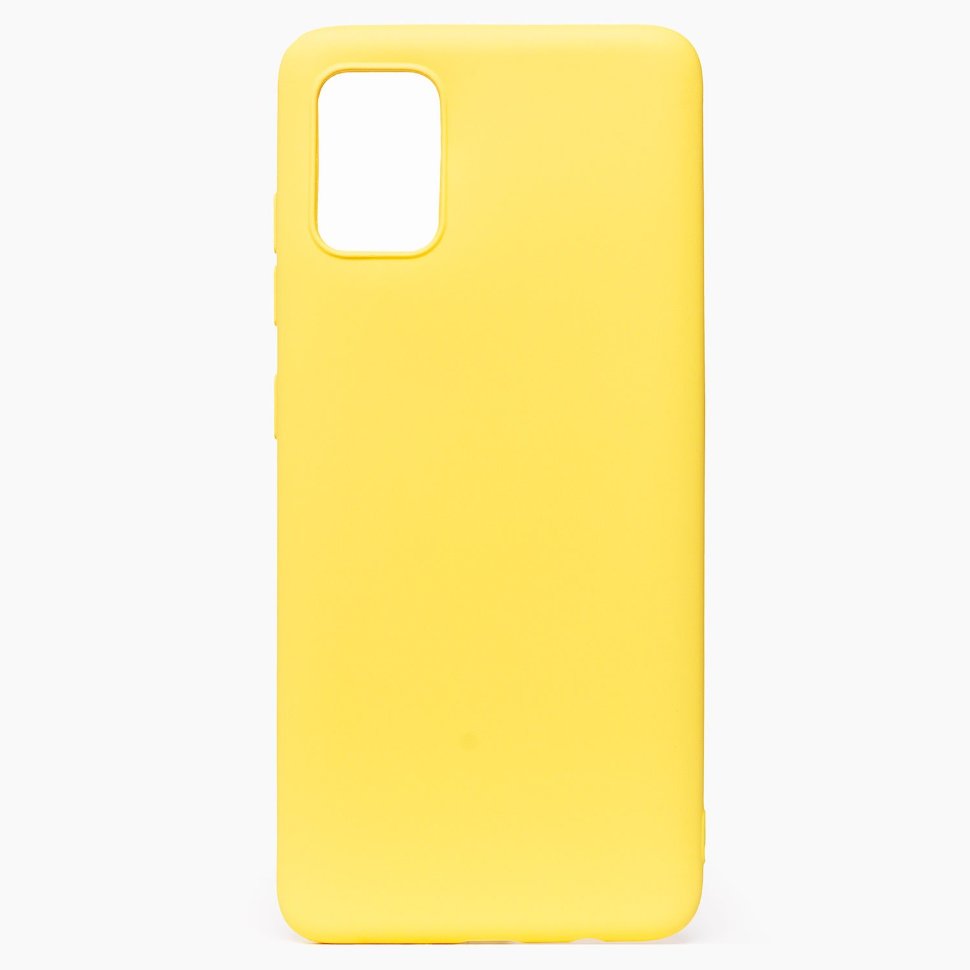Накладка Activ Full Original Design для Samsung A515 Galaxy A51 (yellow)