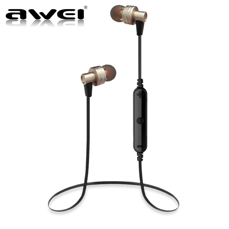 Наушники беспроводные AWEI A990BL золото