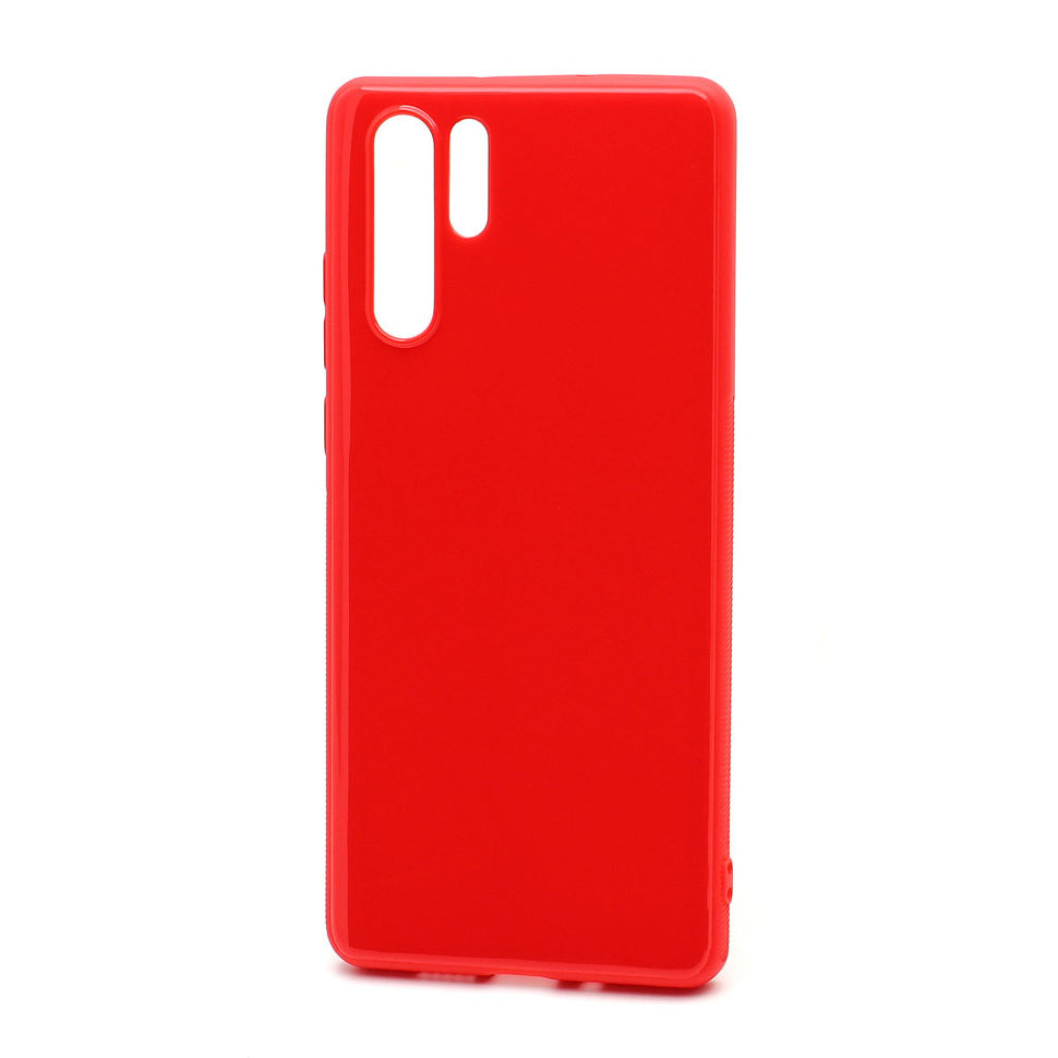 Накладка ГЛЯНЕЦ Samsung A505 Galaxy A50 красная