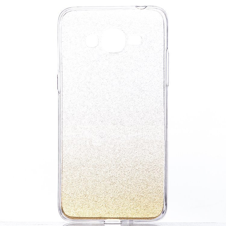 Накладка силиконовая Glamour Samsung G532 Galaxy J2 Prime gold/silver