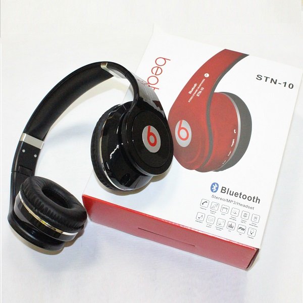 Наушники полноразмерные BLUETOOTH STN-10 черные