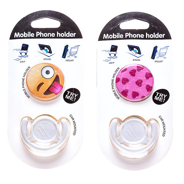 Держатель для телефона POPSOCKETS+Popclip глянцевый Сердечки