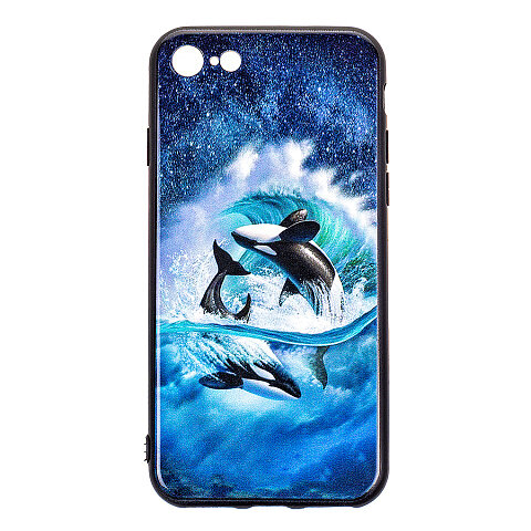 Накладка с рисунком Samsung A525 Galaxy A52 Касатка