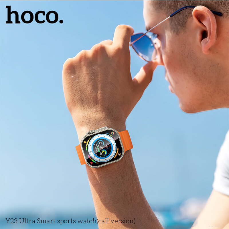 Смарт-часы HOCO Y23 Ultra Smart watch (Call Version), gold