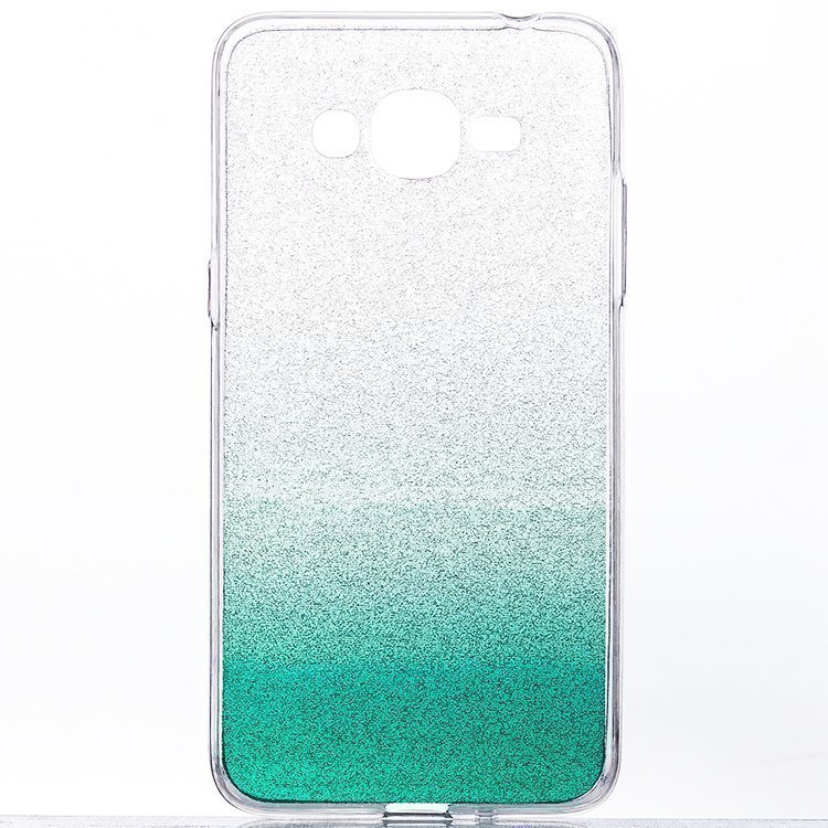 Накладка силиконовая Glamour Samsung G532 Galaxy J2 Prime green/silver