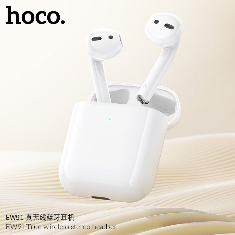 Наушники Bluetooth HOCO EW91 True TWS, белые