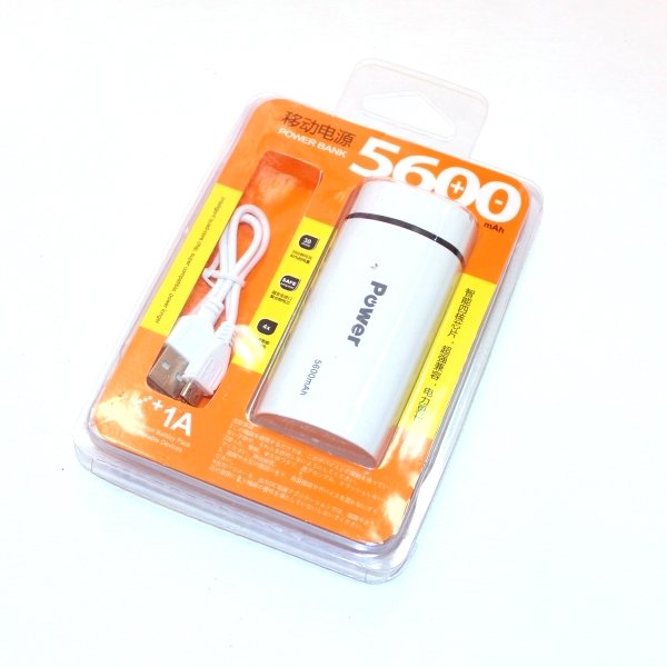 Внешнее ЗУ Power Bank Orange 5600mAh