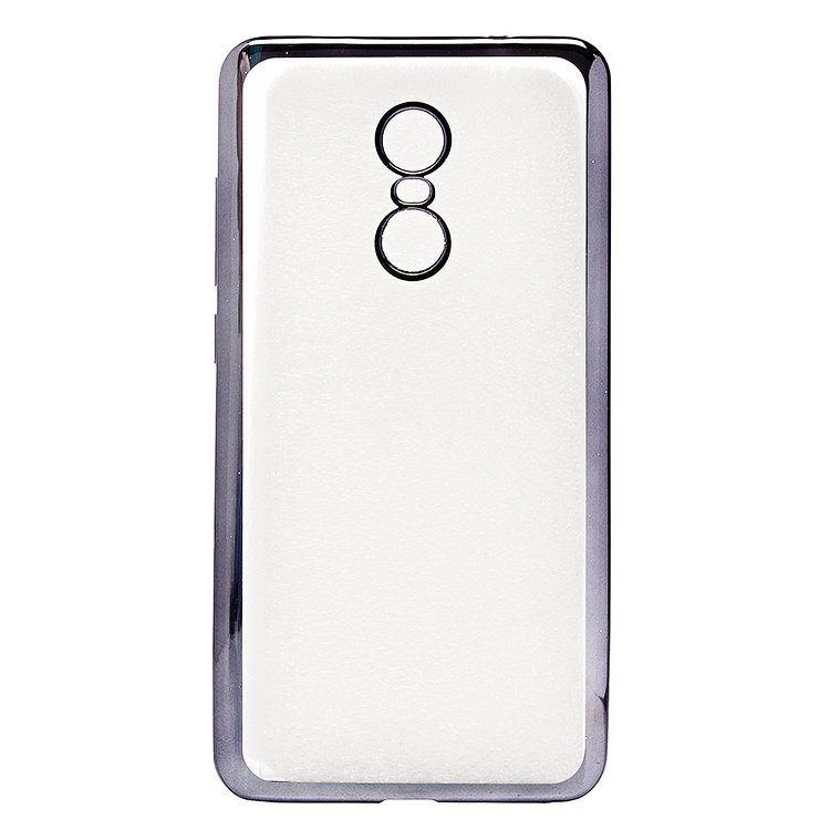 Накладка силиконовая  Xiaomi Redmi Note 4X ОБОДОК черный