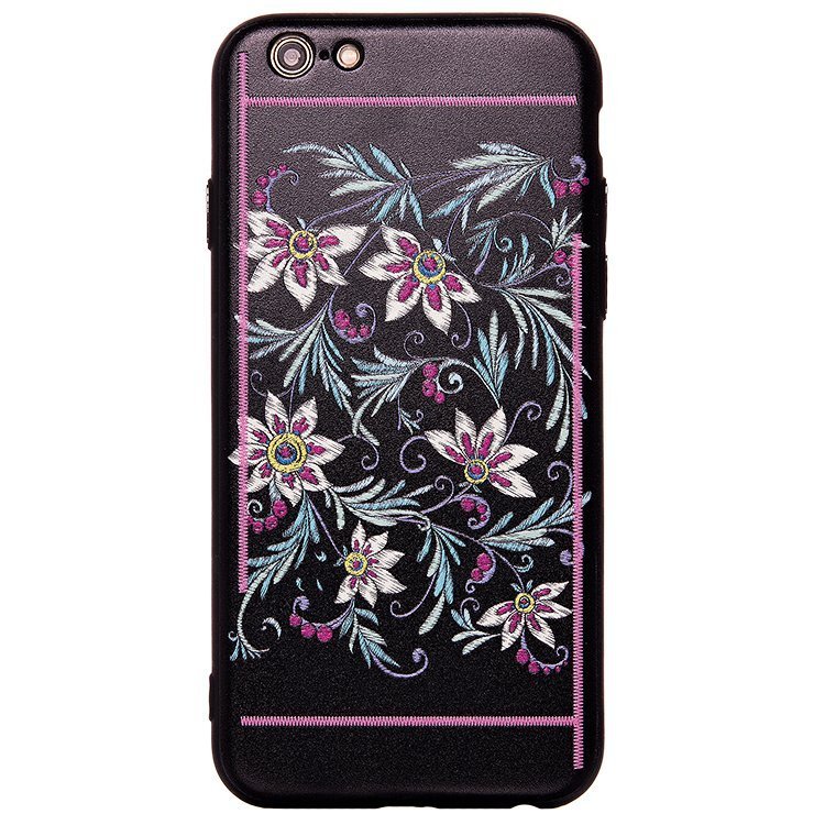 Накладка Cutepro Embroidery series с вышивкой iPhone 6 (001)